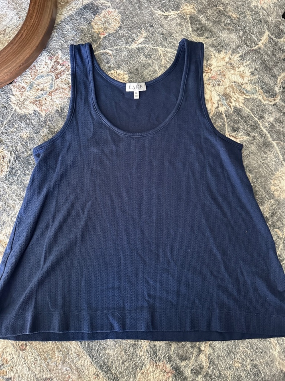 LAKE Scoop Neck Tank Top